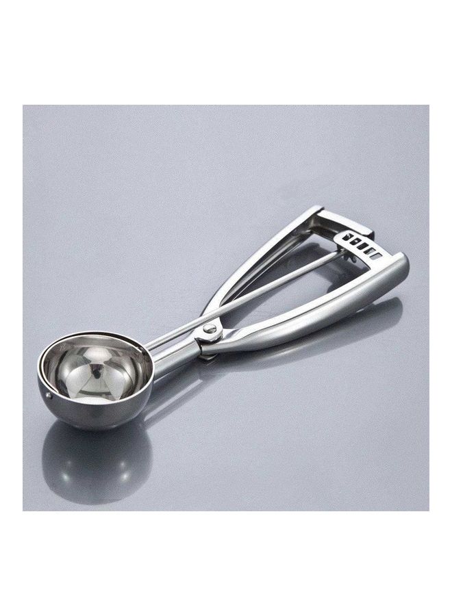 مغرفة آيس كريم فضي 23 x 7 x 4سم - Image 2