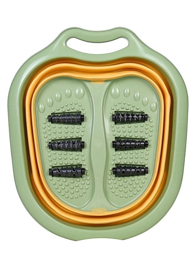 Household Foldable Foot Massage Foot Bath Green 48*21*39cm - Image 2