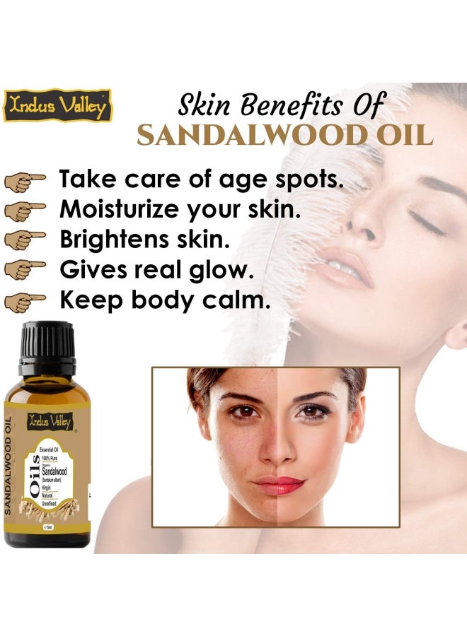 Indus Valley Pure And Sandalwood Essential oil 5ml - Image 4