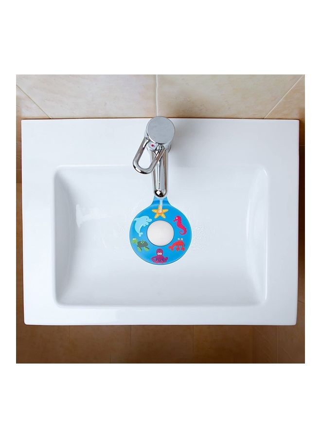2 Pieces Sewer Floor  Silicone Waterproof Bathtub Plug Multicolour 15x2x15cm - Image 3