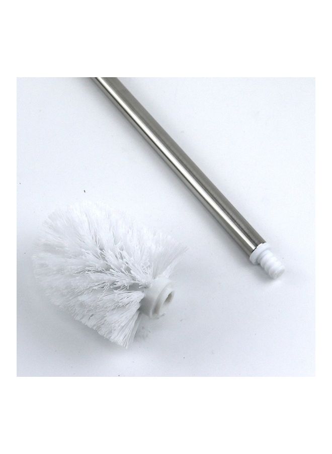 Bathroom Cleaning Brush Creative Stainless Steel Toilet Brush Multicolour 14x25x15cm - Image 4
