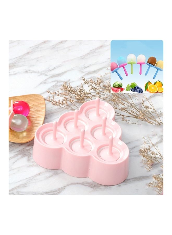 Silicone Ice Cream Mould Pink 20x15x8cm