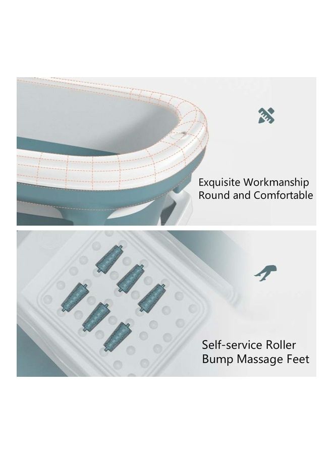 ماستون حوض استحمام مزدوج الأغراض قابل للطي للحمام بالبخار متعدد الألوان 138 x 63 x 23سم - Image 3