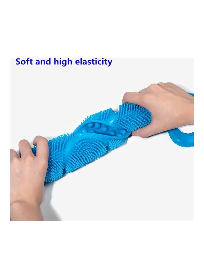 Generic Silicone Massage Pull Strap Powerful Exfoliating Rubbing Bath Artifact Multicolour  - Image 3