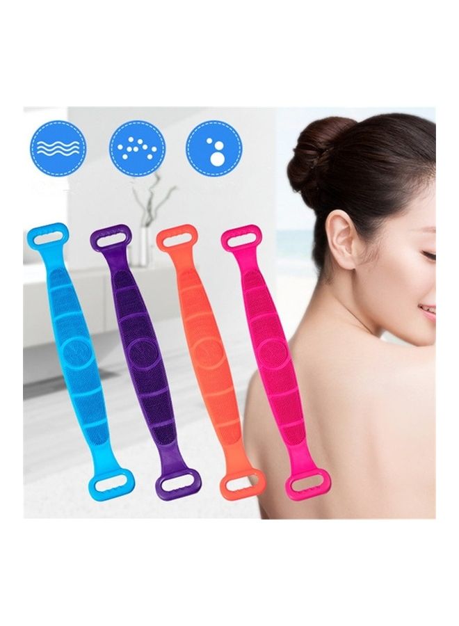 Generic Silicone Massage Pull Strap Powerful Exfoliating Rubbing Bath Artifact Multicolour  - Image 4