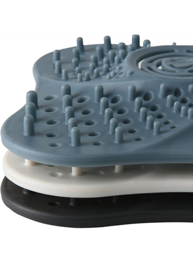 Generic 10 Pieces Sewer Anti-blocking Floor Drain Kitchen Sink Silicone Bathroom White 15x23x15cm  - Image 3
