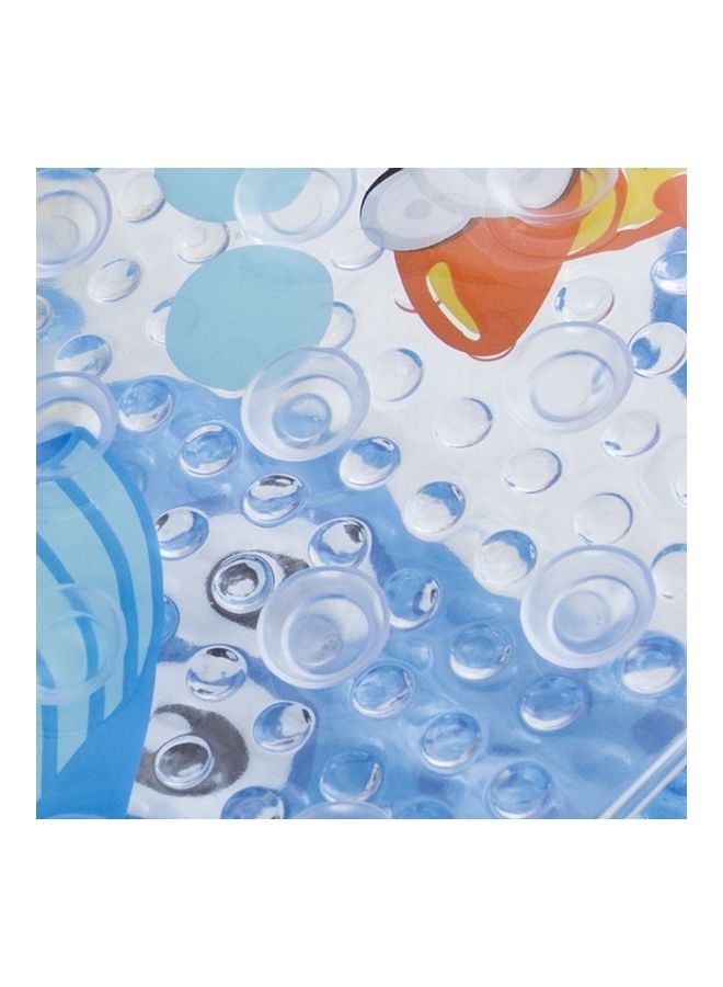 Cartoon Animal Pattern PVC Non- Slip Bath Mat Shower Mat Multicolour 40x5x30cm - Image 4