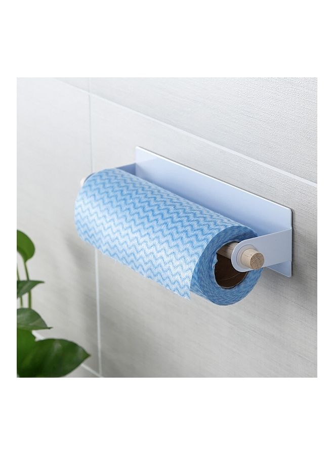 ماستون حامل غير مثقوب للفافة ورق المطبخ أبيض 25x8x8سم - Image 3