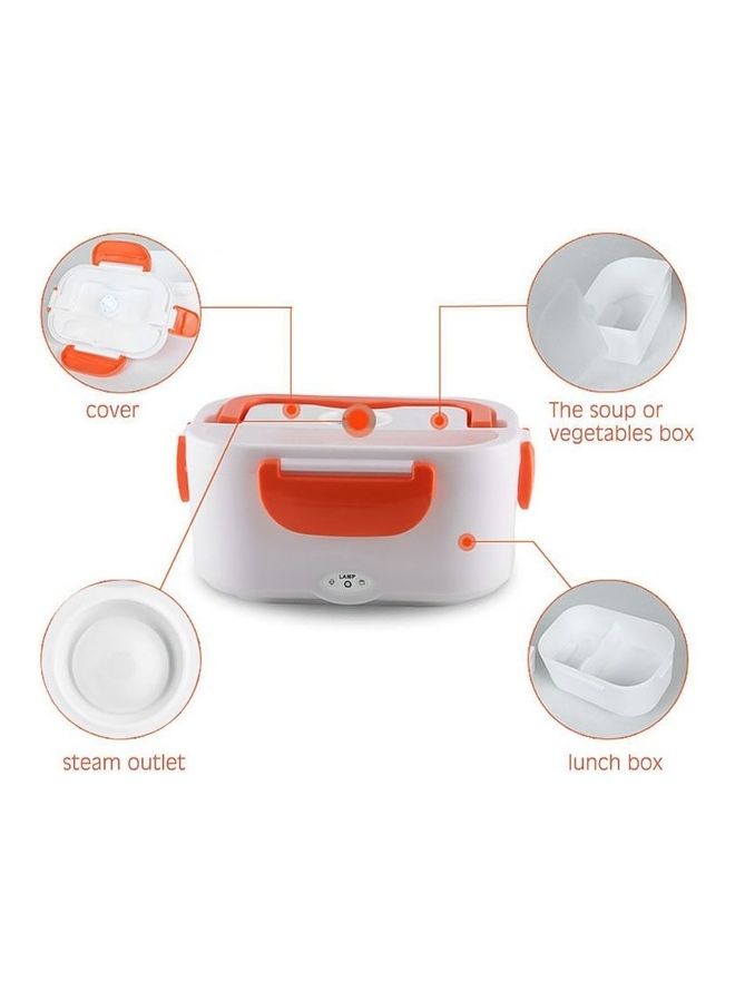 Electric Heating Food Container Red 26 x 17 x 26cm - Image 4