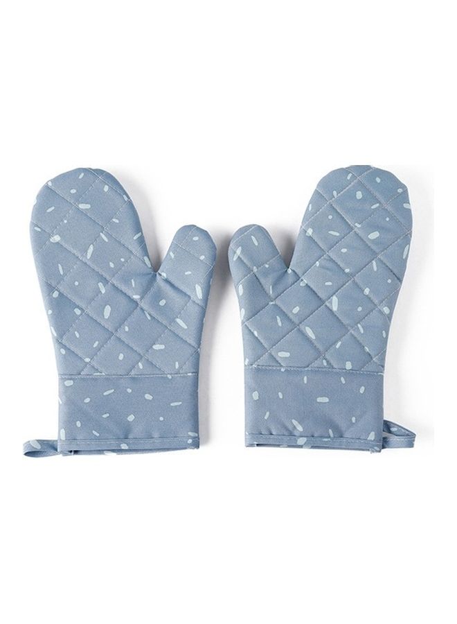 Generic - Anti-scalding Gloves Blue 30 x 16 x 6cm - Image 1