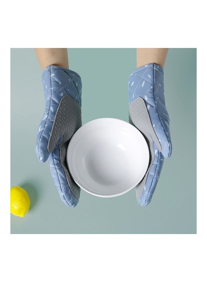 Generic - Anti-scalding Gloves Blue 30 x 16 x 6cm - Image 1