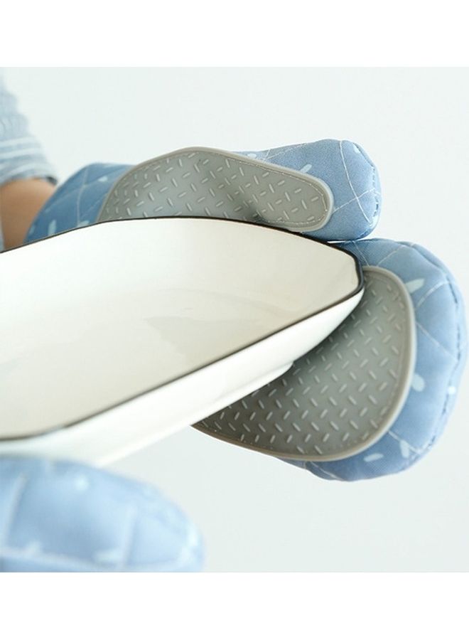 Generic - Anti-scalding Gloves Blue 30 x 16 x 6cm - Image 1