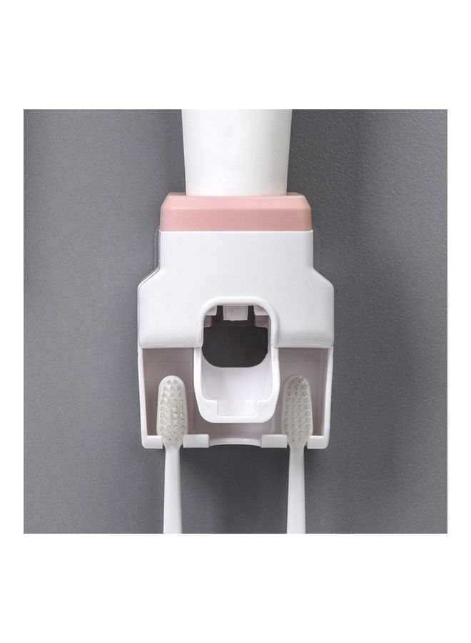 5 Pieces Bathroom Wall-mounted Automatic Toothpaste Squeezing Artifact Multicolour 15x15x35cm  - Image 1