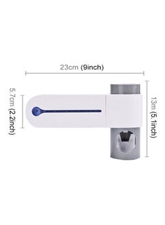 Generic Automatic Toothpaste Dispenser Dental UV Ultraviolet Toothbrush White 27x16x10cm  - Image 4
