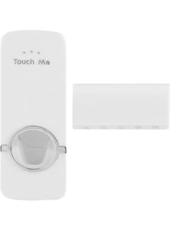 Generic Automatic Toothpaste Dispenser With Toothbrush Holder White 17x8x12cm  - Image 2