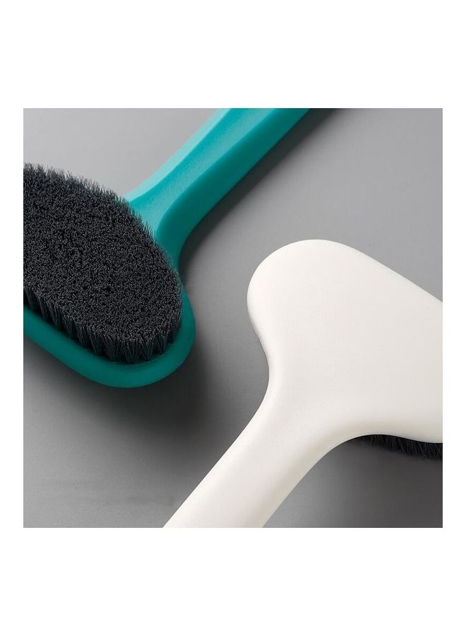 Back Rub  Long Handle Soft Hair Rub Brush Orange 38x5x10cm - Image 2