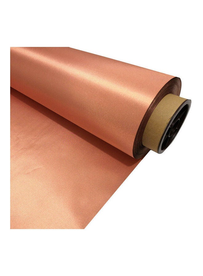 Anti Radiation Lining Cloth Blocking RFID Shielding Signal Protection Fabric Brown 100 x 110 x 0.2cm - Image 5