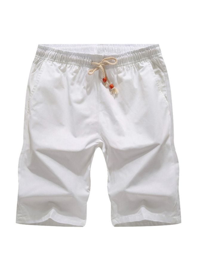 Casual Summer Shorts White  - Image 1