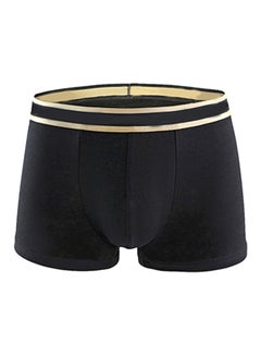 Casual Breathable U Convex Briefs Black