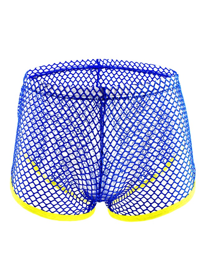 Generic - Low Waist Breathable Boxer Blue - Image 1