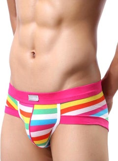 Stripes Pattern Low-Waist Briefs Multicolour