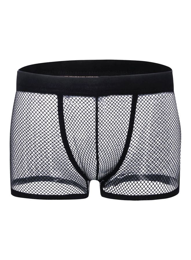 Generic Solid Mesh Boxers Black | Best Price KSA | Riyadh, Jeddah
