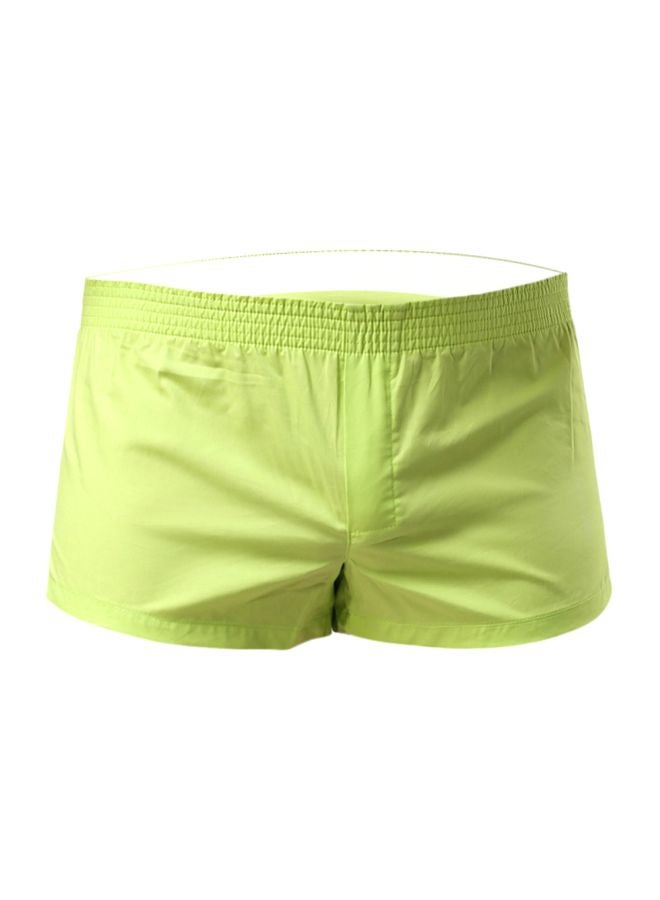 Generic - Solid Swimming Shorts Green - Image 1