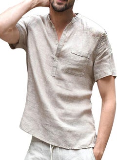 Patch Pocket Detailed T-Shirt Khaki