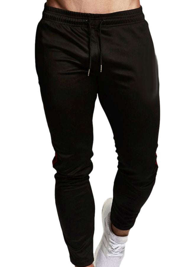 Generic - Side Striped Joggers Black - Image 1