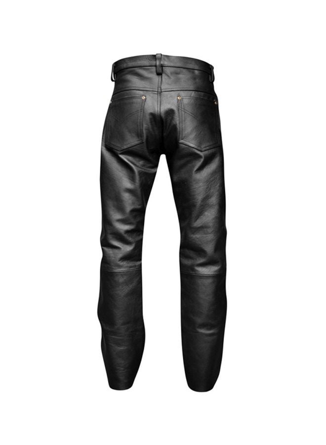 Pencil Biker Pants Black - Image 2
