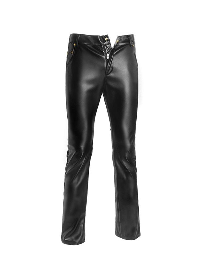 Pencil Biker Pants Black - Image 4