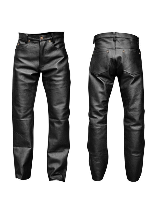 Pencil Biker Pants Black - Image 5