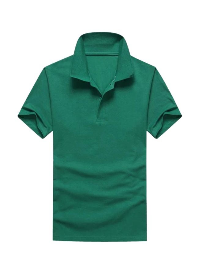 Solid T-Shirt Grass Green