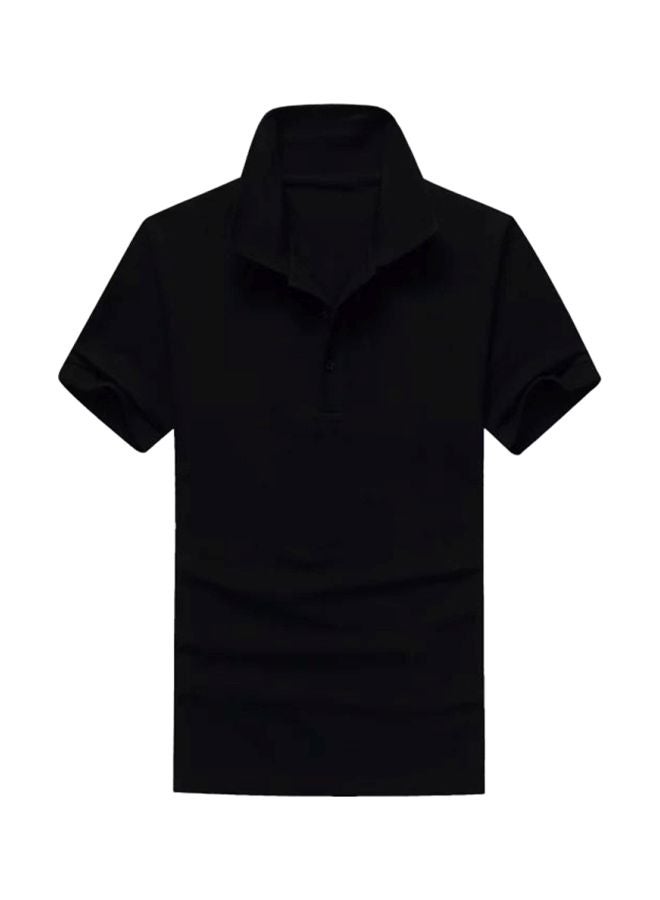 Solid T-Shirt Black