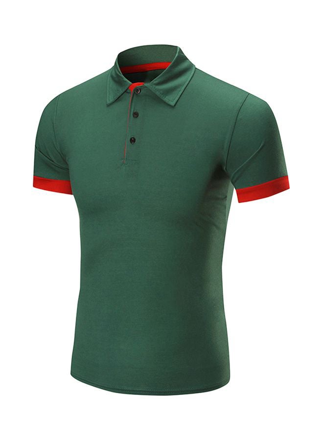Solid T-Shirt Green