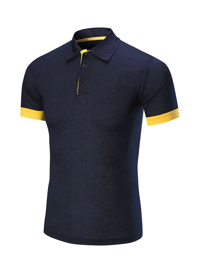 Solid T-Shirt Navy Blue