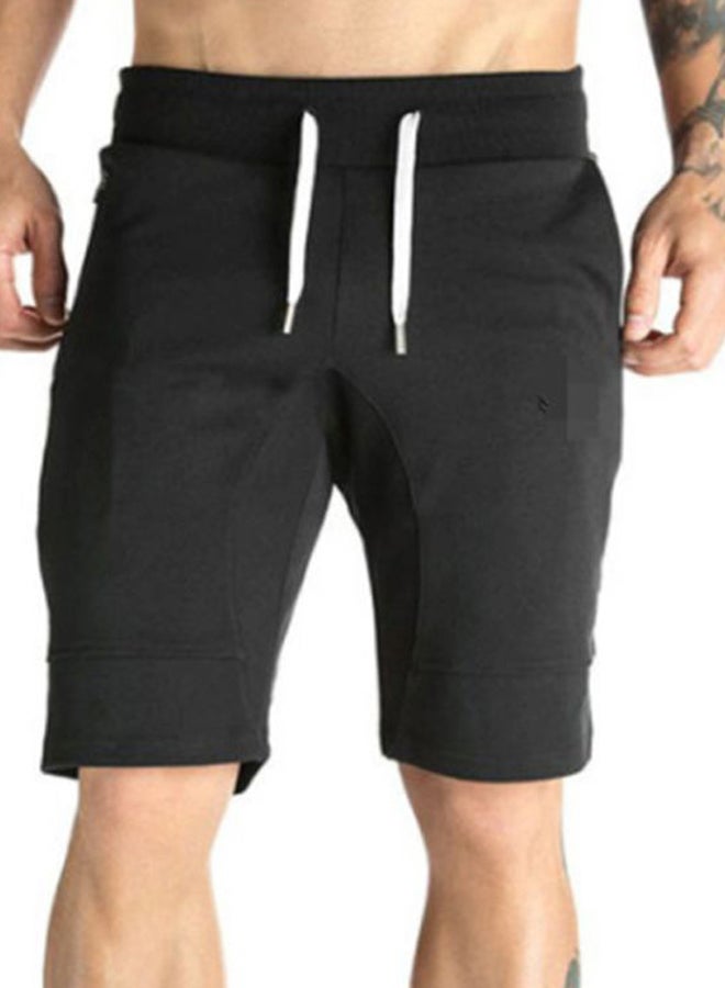 Drawstring Shorts Black