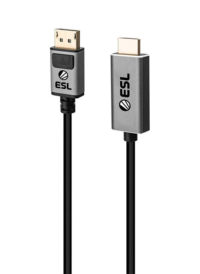 نورديك كابل ألعاب ESL من DP إلى HDMI بطول 3 أمتار