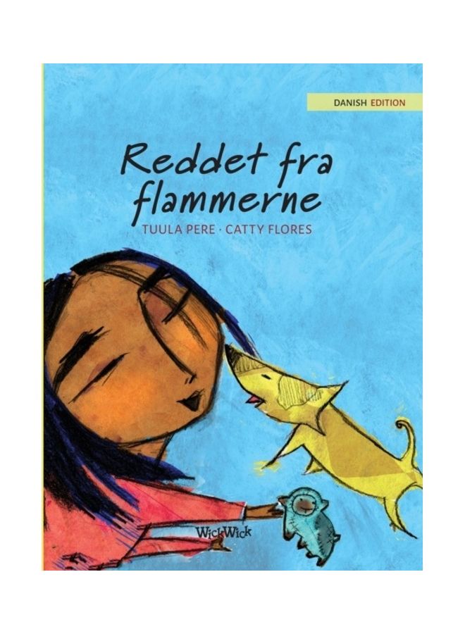 Reddet Fra Flammerne hardcover danish