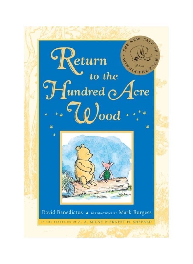 Return to the Hundred Acre Wood Hardcover English by David Benedictus - 01-Jan-2009 