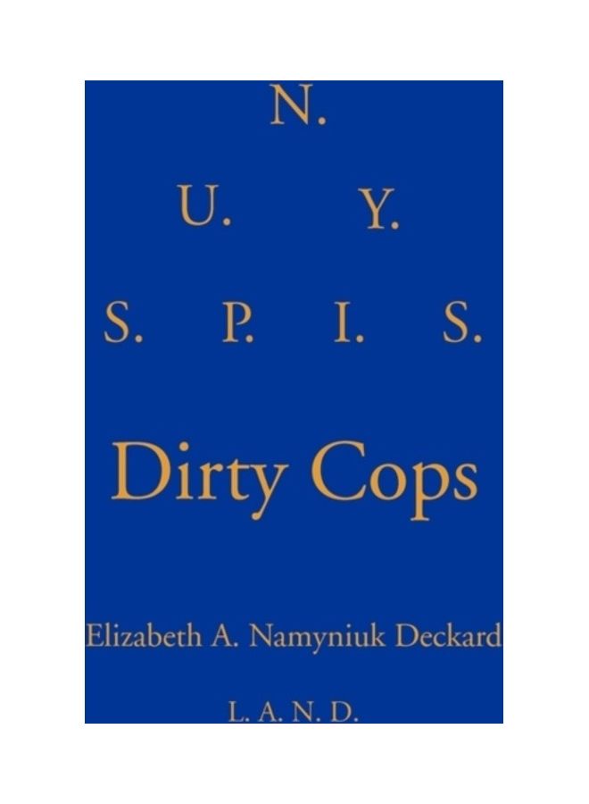 Dirty Cops paperback english