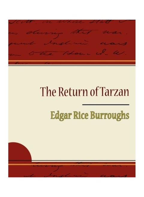 The Return of Tarzan paperback english - 01-Jan-2009