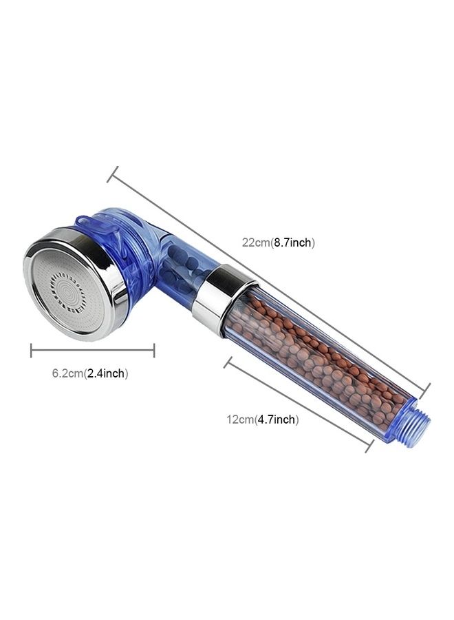 Adjustable Shower Head Blue 22 x 8 x 8cm - Image 2