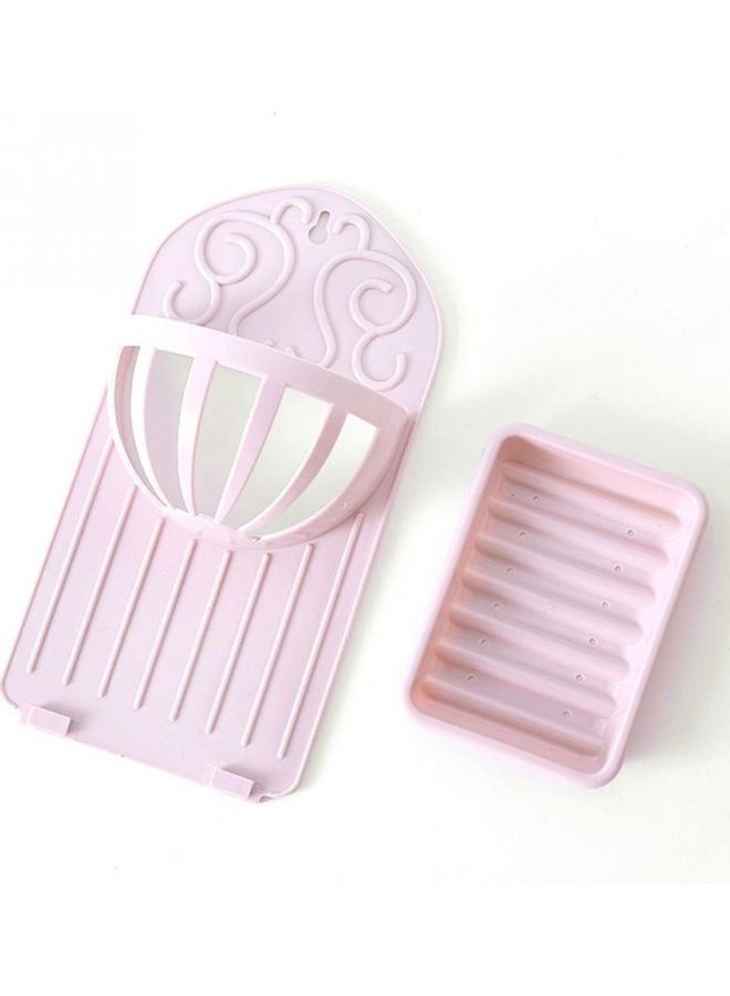 Piece Of 2 Double Soap Drain Wall Sticker Multicolour 25 x 17 x 15cm - Image 3