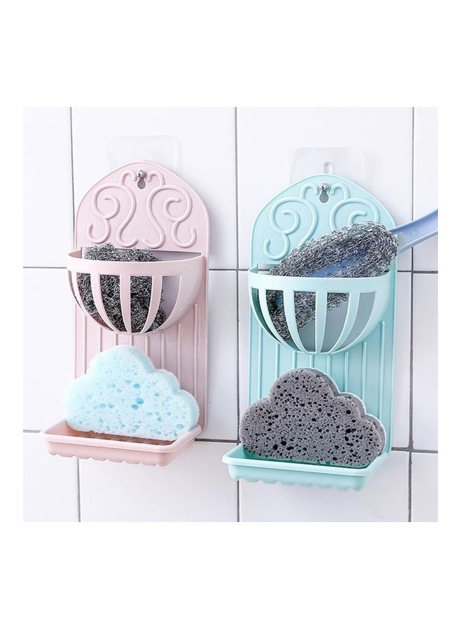 Piece Of 2 Double Soap Drain Wall Sticker Multicolour 25 x 17 x 15cm - Image 5