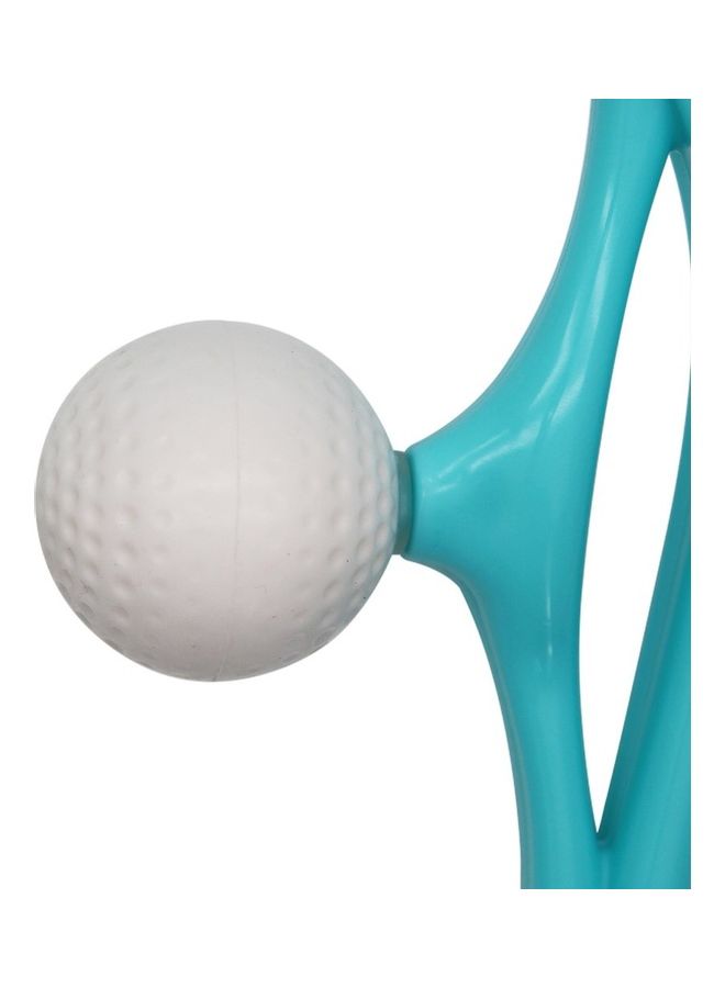 Neck And Shoulder Double Trigger Point Roller Massager