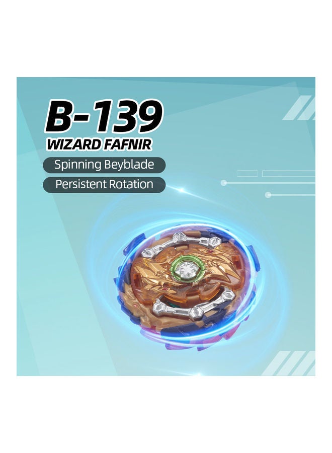 Generic - Beyblade Burst GT Booster B-139 Wizard Fafnir High Performance Battling Top Set Launcher 24.9x5.2x16.1cm - Image 1