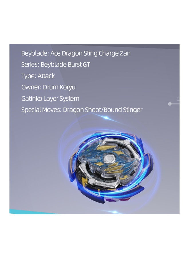 Beyblade Burst GT Booster B-133 Ace Dragon High Performance Battling Top Set Launcher 20.7x5.5x17cm  - Image 3