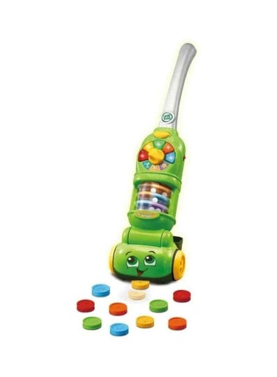 LeapFrog Pick Up & Count Vacuum, Role Play Toy with Lights, Colours & Counting, Pick Up Counters in Three modes of play, Learning Toy for Toddlers, Gift for ages 2, 3, 4+ Years, English Version 28 x 41 x 12.5inch