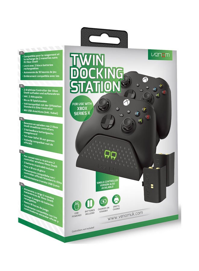 Venom - Twin Docking Station With 2 x Rechargeable Battery Packs For Xbox Series X And Series S - Image 1